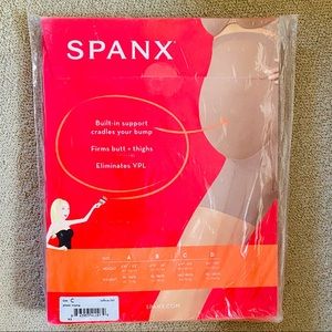 Spanx Mama maternity size C Power Mama Shorts, Cafe Au Lait